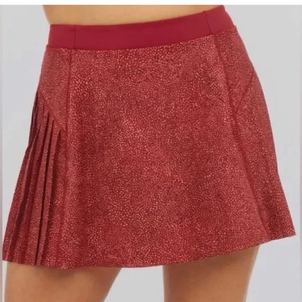 SPANX Get Moving‎ Pleated Mini Skirt large